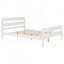 Élégant lit de style champêtre avec un design à panneaux traditionnel et un rangement généreux caché