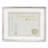 Cadre de document en plastique pour une insertion 11 x 14 avec tapis
