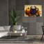 Art mural sur toile The Holiday Aisle® «Black Chocolate Cup With Purple Butterfly» par Momart-2069213201