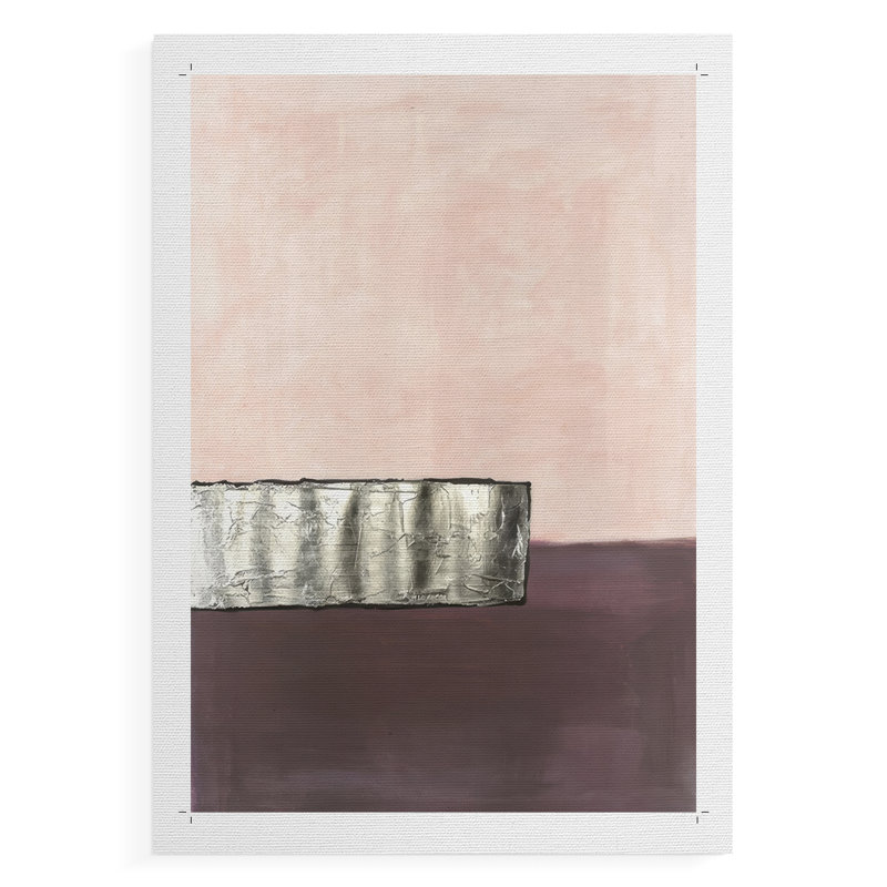 Colorfield Compliment IV - Impression sur toile seulement - NON-CADRE