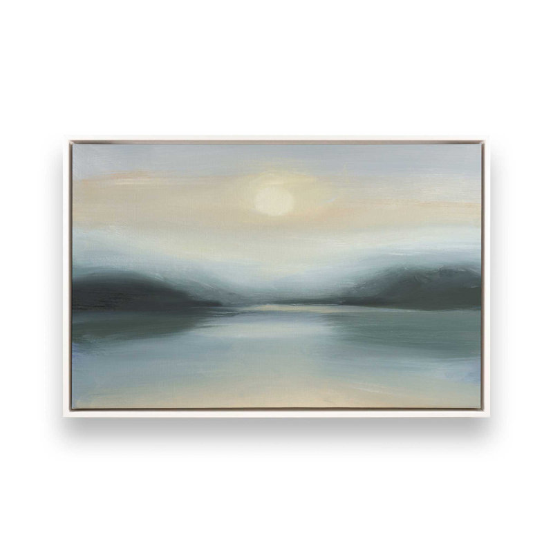 «Last Sunset of Spring II» par Ethan Harper, reproduction d'art sur toile, H 36 po x l 48 po, Blanc