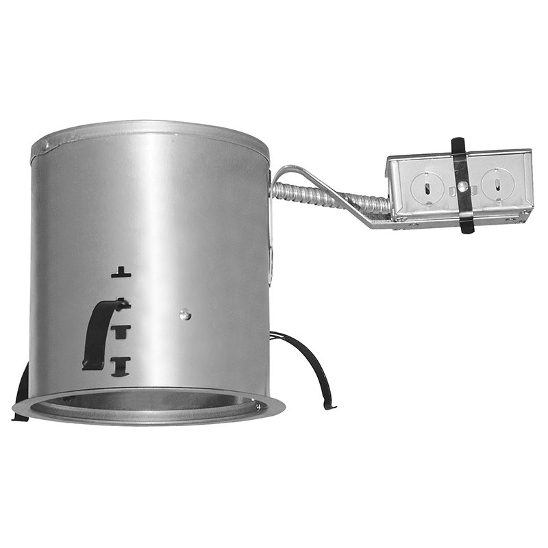 Air-Tight IC Rated Remodel Recessed Lighting Housing