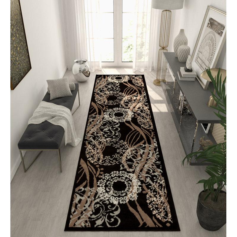 Wool Indoor Rug, Runner 2' x 8'