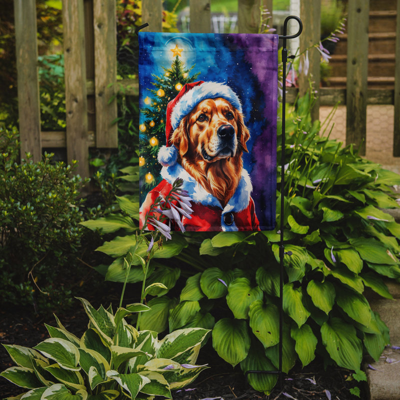 Drapeau de jardin Doberman Pinscher, Golden retriever