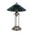 25"H Metro Fusion Plum Crazy Deco Ball Table Lamp