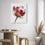 Crimson Core II Abstract Canvas Print by Oliver Gal, Black Frame, 16 x 20-1356814482-1356814490