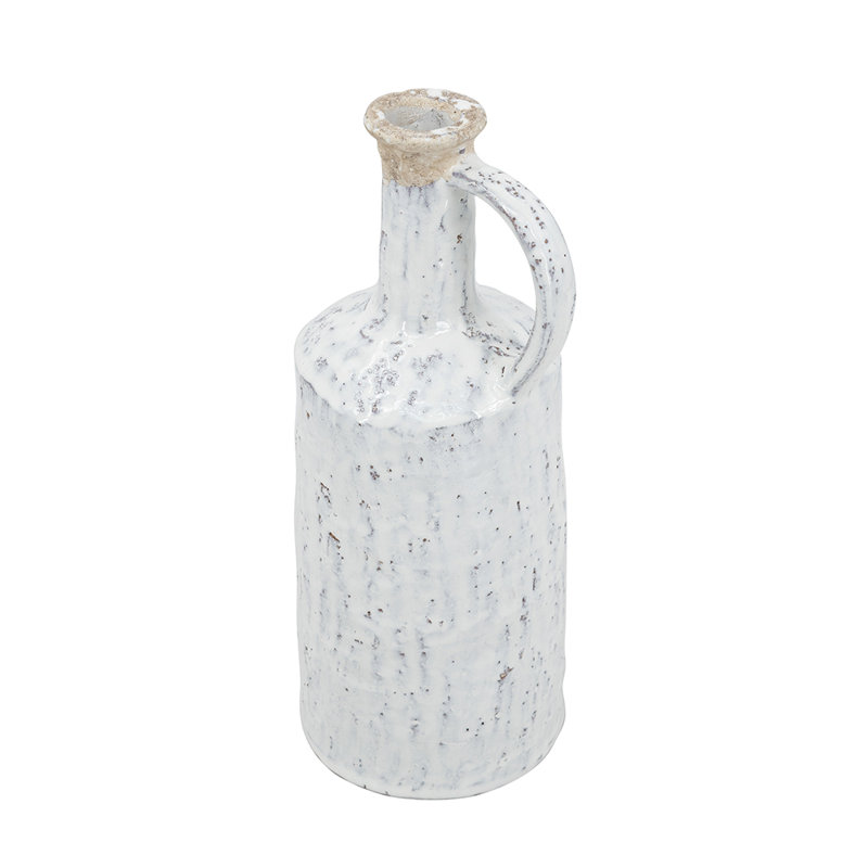 Vase à fleurs, H 12,8 po x l 4,9 po x P 5,3 po