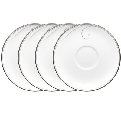 Ensemble de 4 soucoupes de 6 1/4 po Noritake