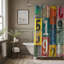 Rideau de douche Gleeful Mix - Premium-430077376