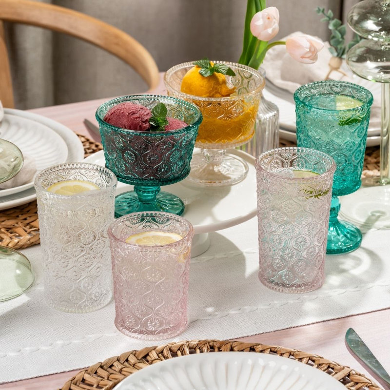 Verre Mitzi Highball, Turquoise
