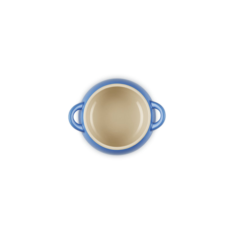 Le Creuset Stoneware Blueberry Mini Cocotte, 16 Oz. - Azure Blue