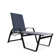 Holna Outdoor Rust-Resistant Metal Chaise Lounge