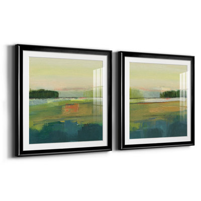 Way To Woodstock I - ensemble de 2 reproductions de cadres photo