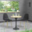 Gallion Patio Dining Side Chair with Cushion-1408443958