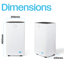 Tower 12l Compressor Dehumidifier