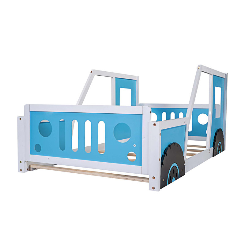 Ahlaan Kids Twin Platform, Blue