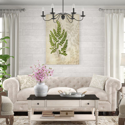 British Ferns VI'by John Butler - Painting Print