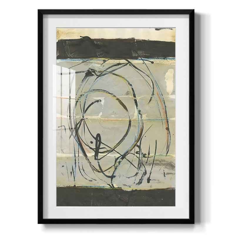 Continuent Energy II - Impression encadrée, H 28,5 po x l 20,5 po, Noir
