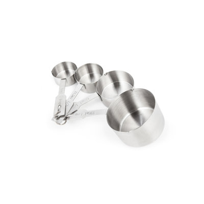 Ensemble de tasse de mesure en acier inoxydable 4 pièces fox run marques deluxe