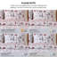 Ensemble de couette réversible surdimensionnée Holly Jolly Lane de Southshore Fine Linens, en microfibre doublement brossée 100 g/m², comprenant une couette et une taie d'oreiller, pour les fêtes, taille simple/simple XL.-1978820298
