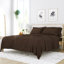 Ensemble de draps pour lit en microfibre brossée de 6 pièces Simply Soft-24746554-24746563