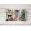 Italian Greyhound Cozy Christmas Throw Pillow