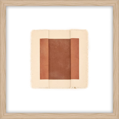 "Double Folded II" par Bobby Berk - Cadre photo simple, impression sur toile