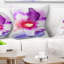 Magnifique fleur rose aquarelle - coussin imprimé floral-30744796-30744800