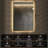 48" x 32" Frameless LED Backlit Bathroom Mirror, 3 Color Dimmable Light, Anti-Fog, Touch Control, Wall Mounted Vanity Mirror-2098167