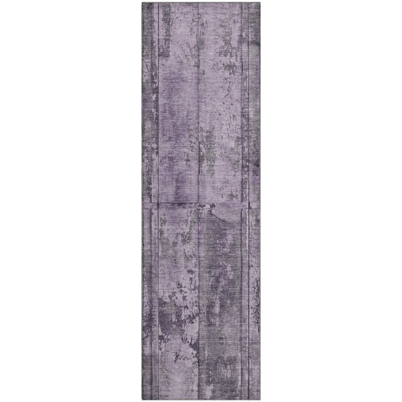 Premium Machine Washable Varroville AMF1715 Stripes Rug, Runner 2'3" x 7'6"