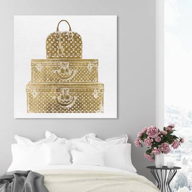 Oliver Gal Royal Bag and Luggage Canvas Wall Art