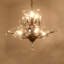 Lustre moderne de style luciole à 30 lumières avec chaîne de suspension Eftica
