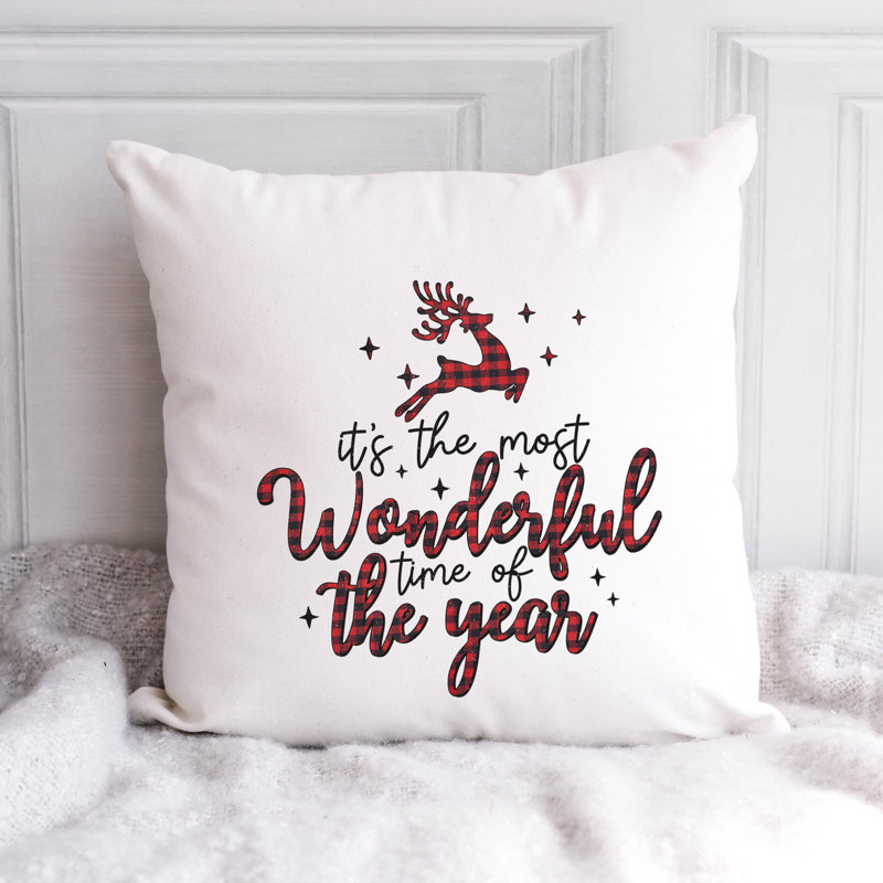 Coussin en polyester Christmas9, 20 po x 20 po