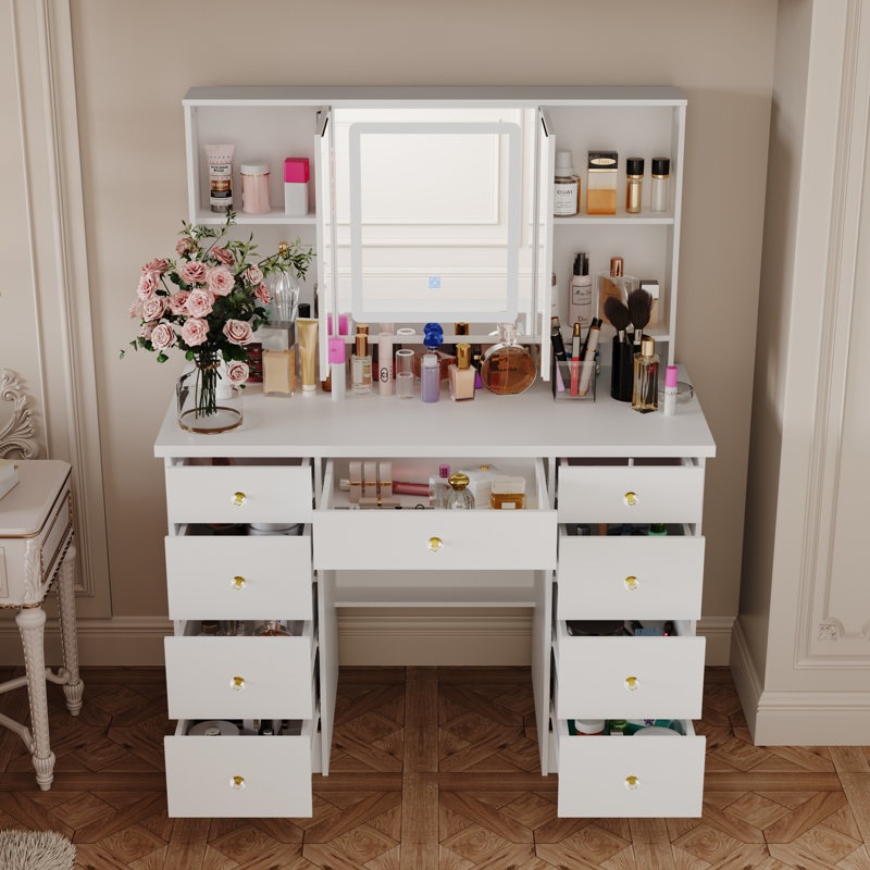 Dressing Table with Mirror