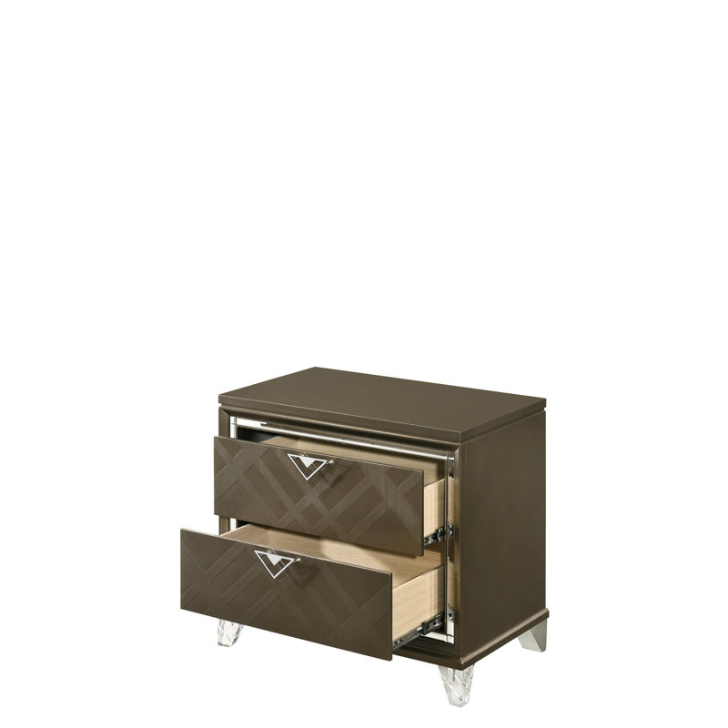 Table de chevet moderne Modern Champagne