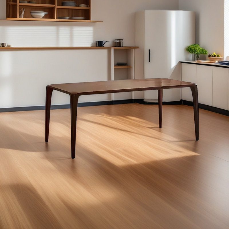 Table de salle à manger rétro élégante, H 29,52 po x L 78,74 po x l 35,43 po