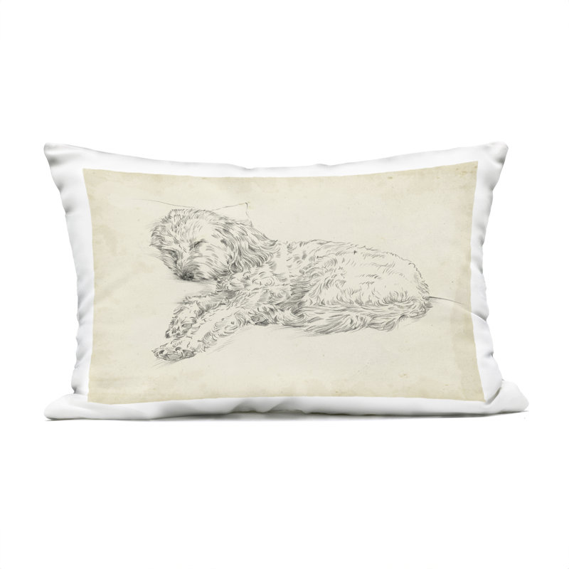 Coussin d'extérieur imprimé Antique