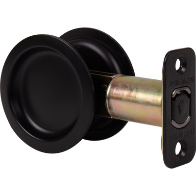 Loquet de porte à pochette ronde