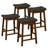 Nenia Counter Stool with Solid Wood Frame