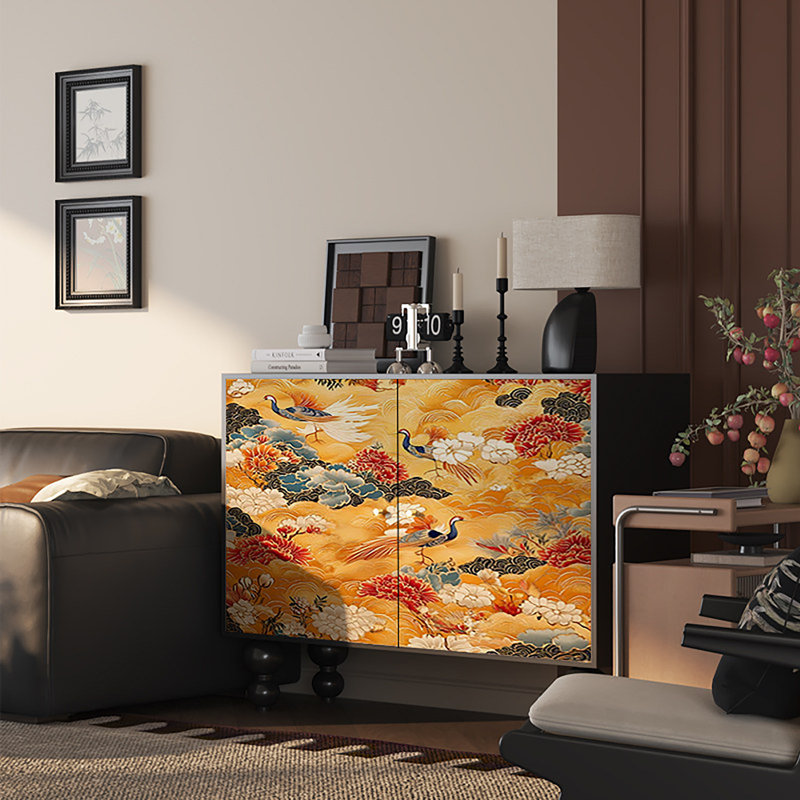 Armoire décorative haut de gamme classique à double porte