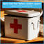 Harbour Housewares - Vintage Metal First Aid Box - 23cm-1730233961