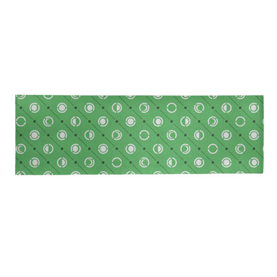 Tapis de l’aire verte/verte en phase lune