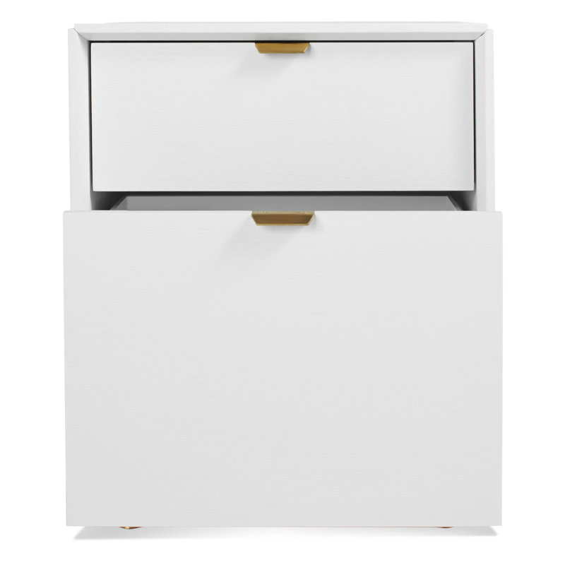 Dang 2 - Drawer File Cabinet, White