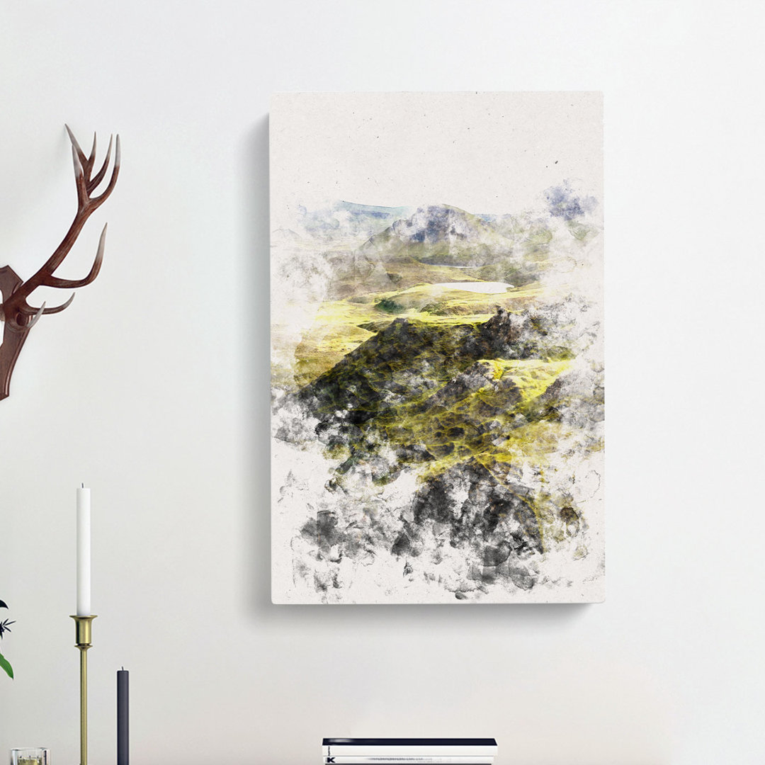 Portree In The Isle Of Skye Scotland - Wrapped Canvas