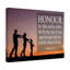 «Honor Thy Father and Thy Mother Exodus», art textuel sur toile tendue-1079405761