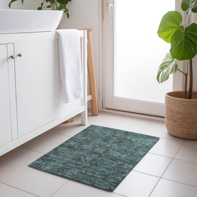 Fouke Washable Oriental Indoor / Outdoor Rug