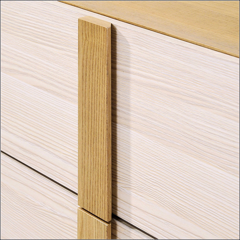 Table de chevet 2 tiroirs Lincoln Natural