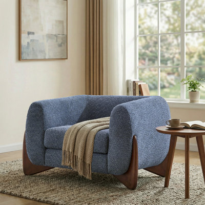  Rhudine Boucle Upholstered Sofa