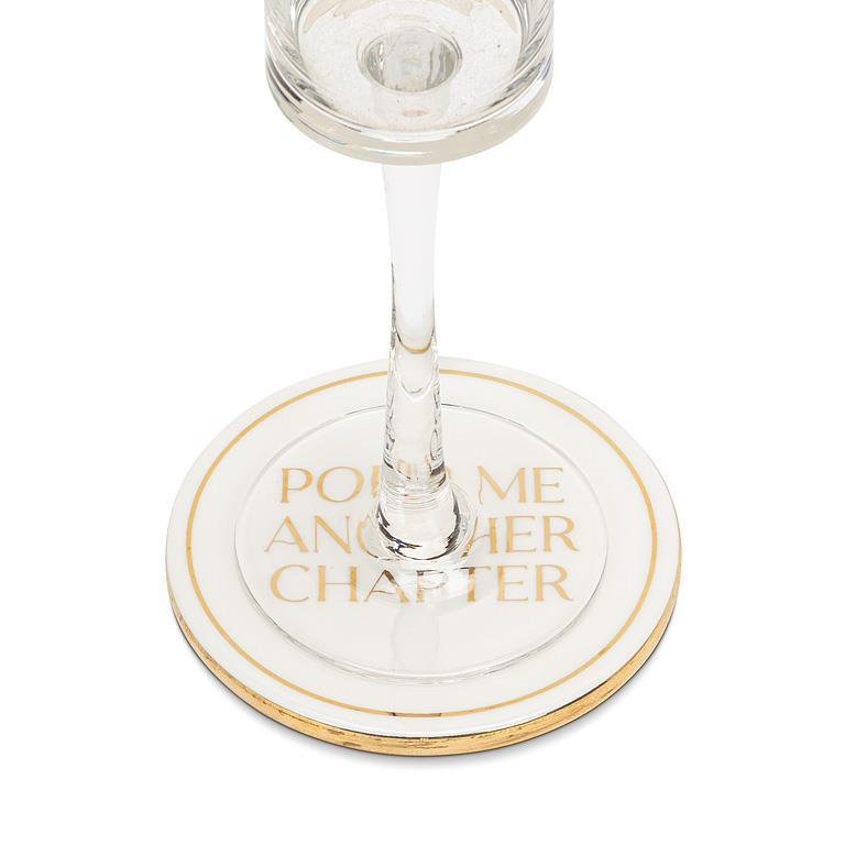Pour Me Another Chapter Coaster