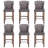 27" Counter Height Bar Stools with Wood Legs-90644583